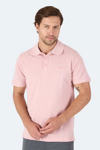 Slazenger - Slazenger SOHO I Erkek Polo Yaka Pudra Tişört Slazenger - Slazenger SOHO I Erkek Polo Yaka Pudra Tişört