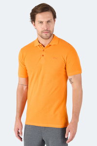 Slazenger - Slazenger SOHO I Erkek Polo Yaka Turuncu Tişört