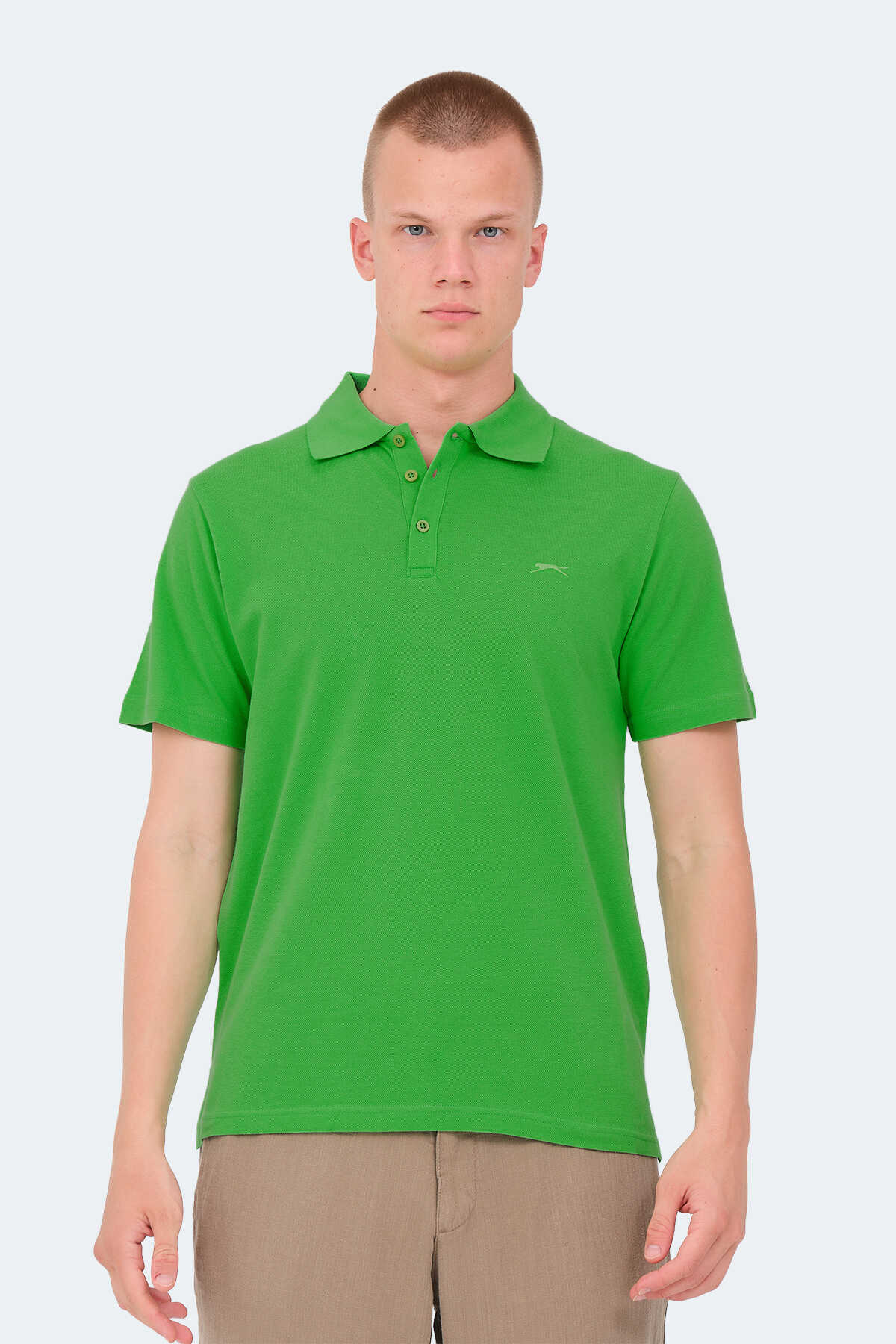 Slazenger - Slazenger SOHO I Erkek Tişört Yeşil