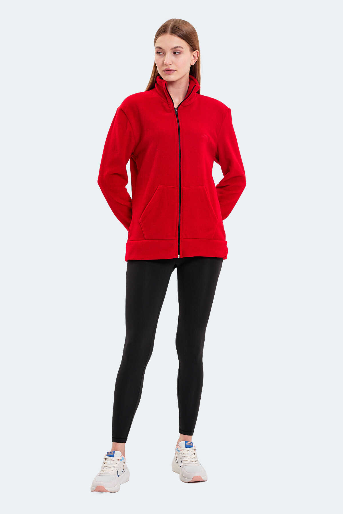 Slazenger SOUL I Kadın Kırmızı Polar Slazenger SOUL I Kadın Kırmızı Polar