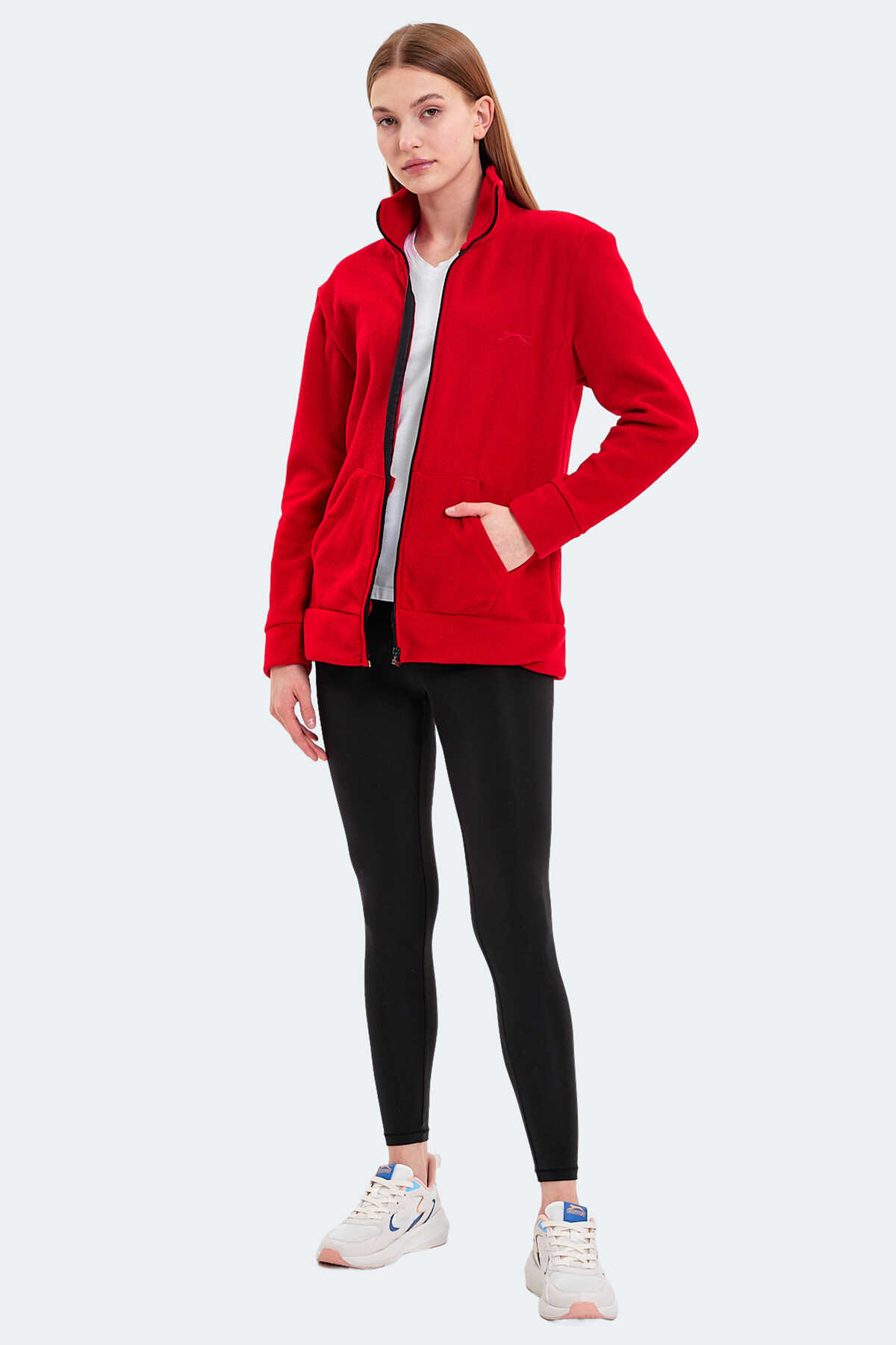 Slazenger SOUL I Kadın Kırmızı Polar Slazenger SOUL I Kadın Kırmızı Polar