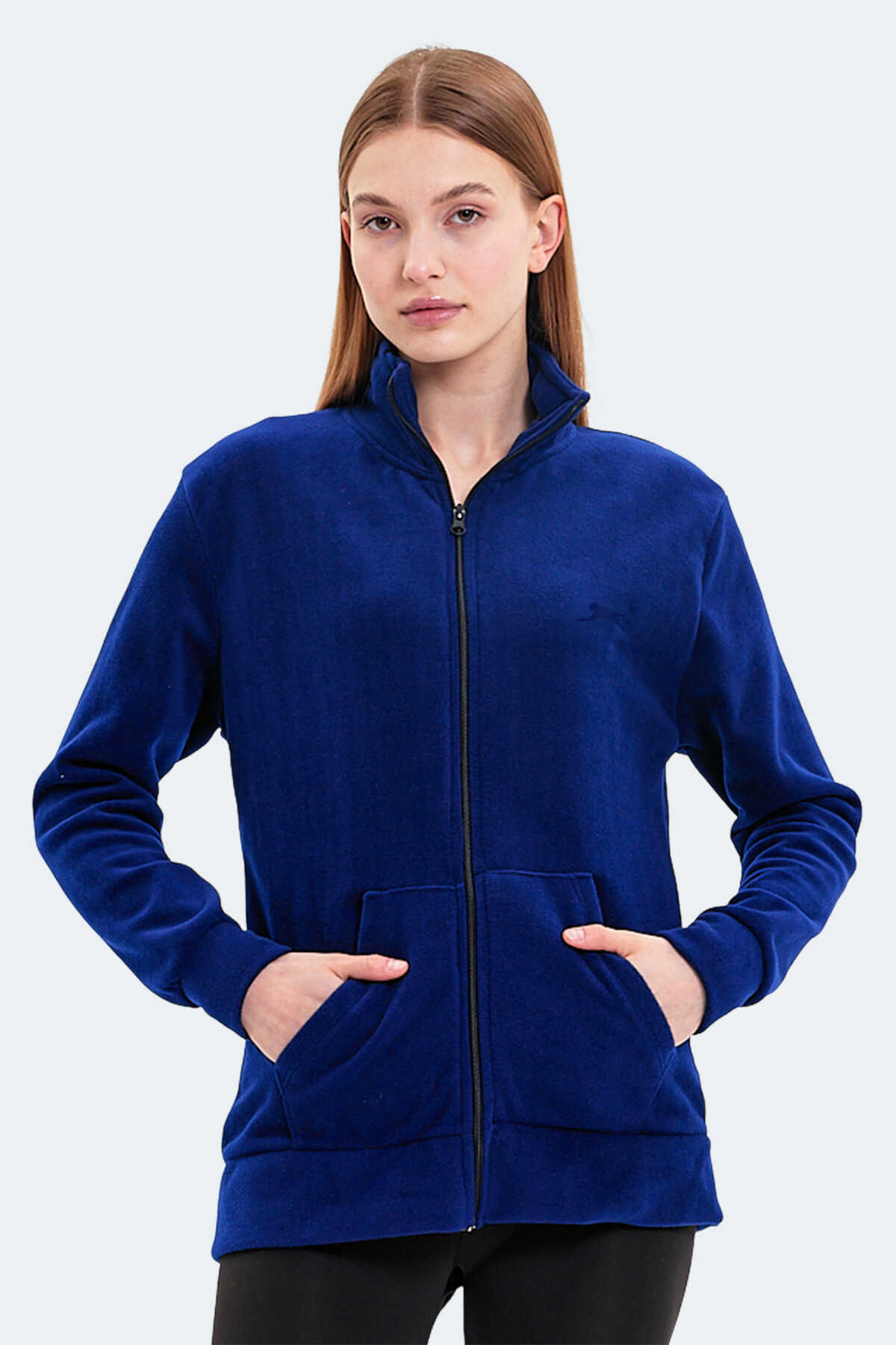 Slazenger - Slazenger SOUL I Kadın Lacivert Polar