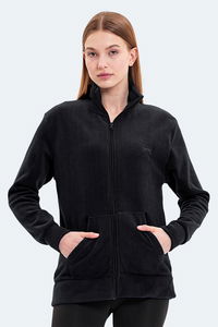 Slazenger - Slazenger SOUL I Kadın Siyah Polar Slazenger - Slazenger SOUL I Kadın Siyah Polar