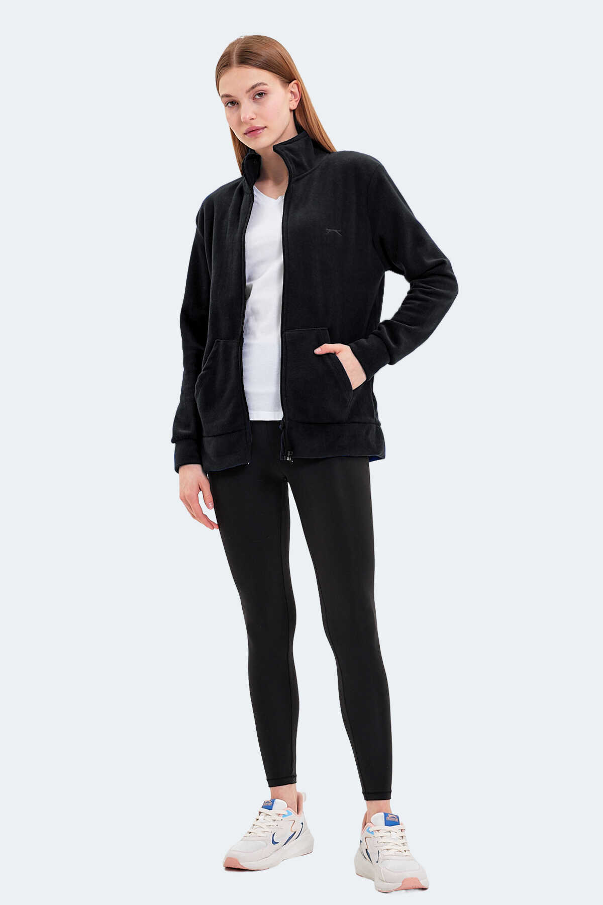 Slazenger SOUL I Kadın Siyah Polar Slazenger SOUL I Kadın Siyah Polar