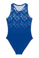 Slazenger - Slazenger Sports Back Kız Çocuk Pembe / Mor Mayo Slazenger - Slazenger Sports Back Kız Çocuk Pembe / Mor Mayo