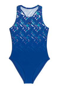 Slazenger - Slazenger Sports Back Kız Çocuk Pembe / Mor Mayo Slazenger - Slazenger Sports Back Kız Çocuk Pembe / Mor Mayo