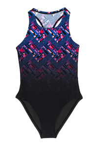 Slazenger - Slazenger Sports Back Kız Çocuk Siyah Mayo Slazenger - Slazenger Sports Back Kız Çocuk Siyah Mayo