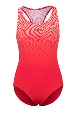 Slazenger - Slazenger Sports Back Kadın Yüzücü Kırmızı Mayo