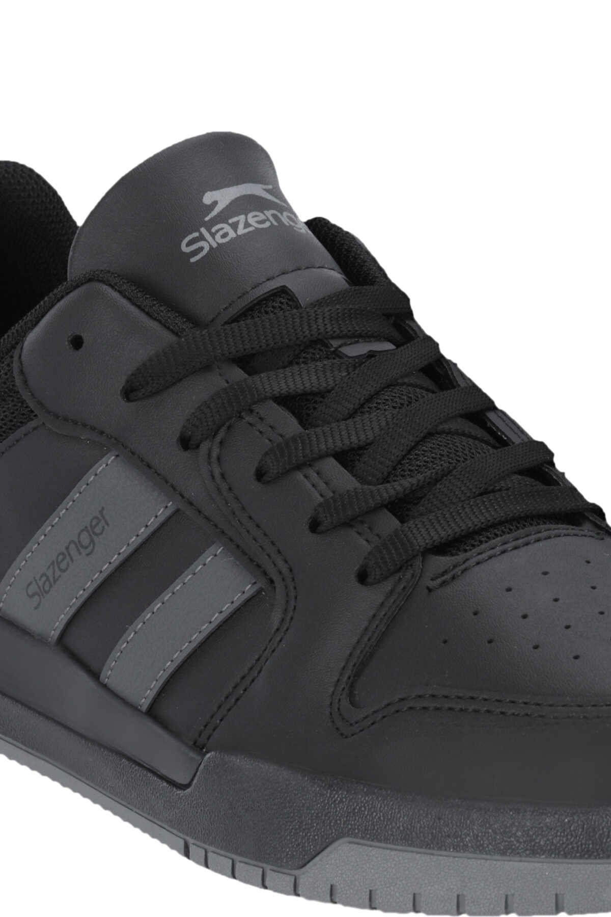 Slazenger SPRINT I Erkek Siyah / Koyu Gri Günlük Spor Ayakkabısı - 4
