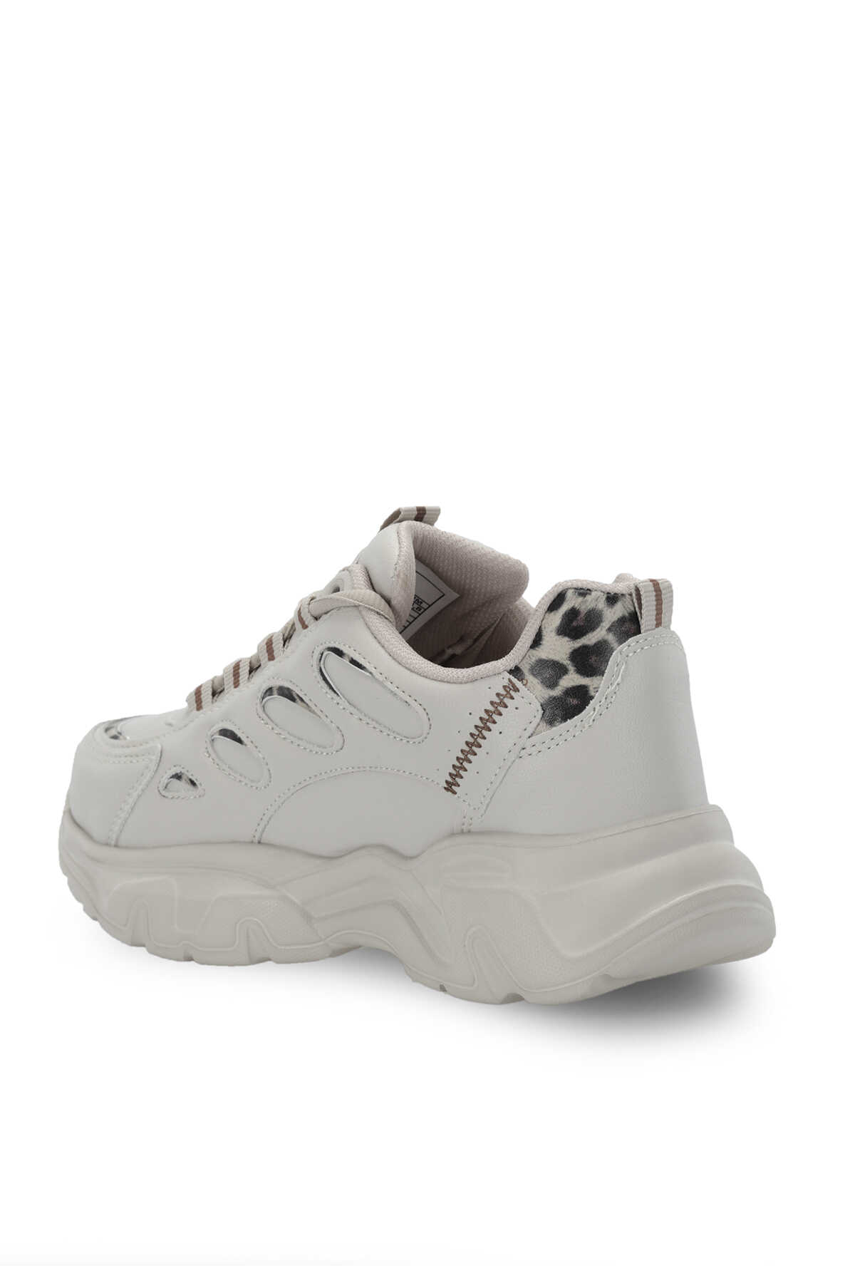 Slazenger STELLA I Kadın Bej Leopar Günlük Spor Ayakkabısı - 3