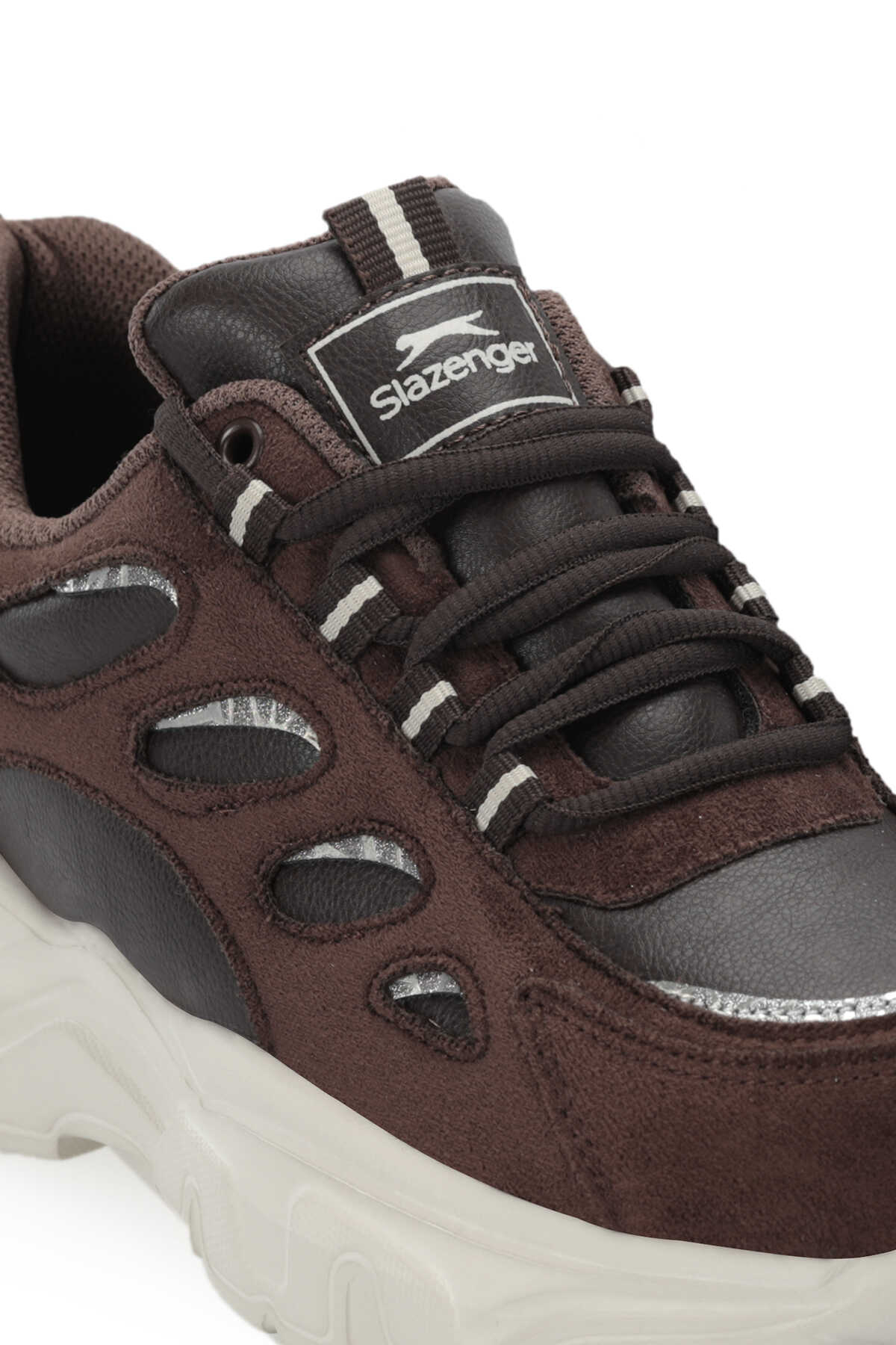 Slazenger STELLA I Kadın Kahve Günlük Spor Ayakkabısı - 4