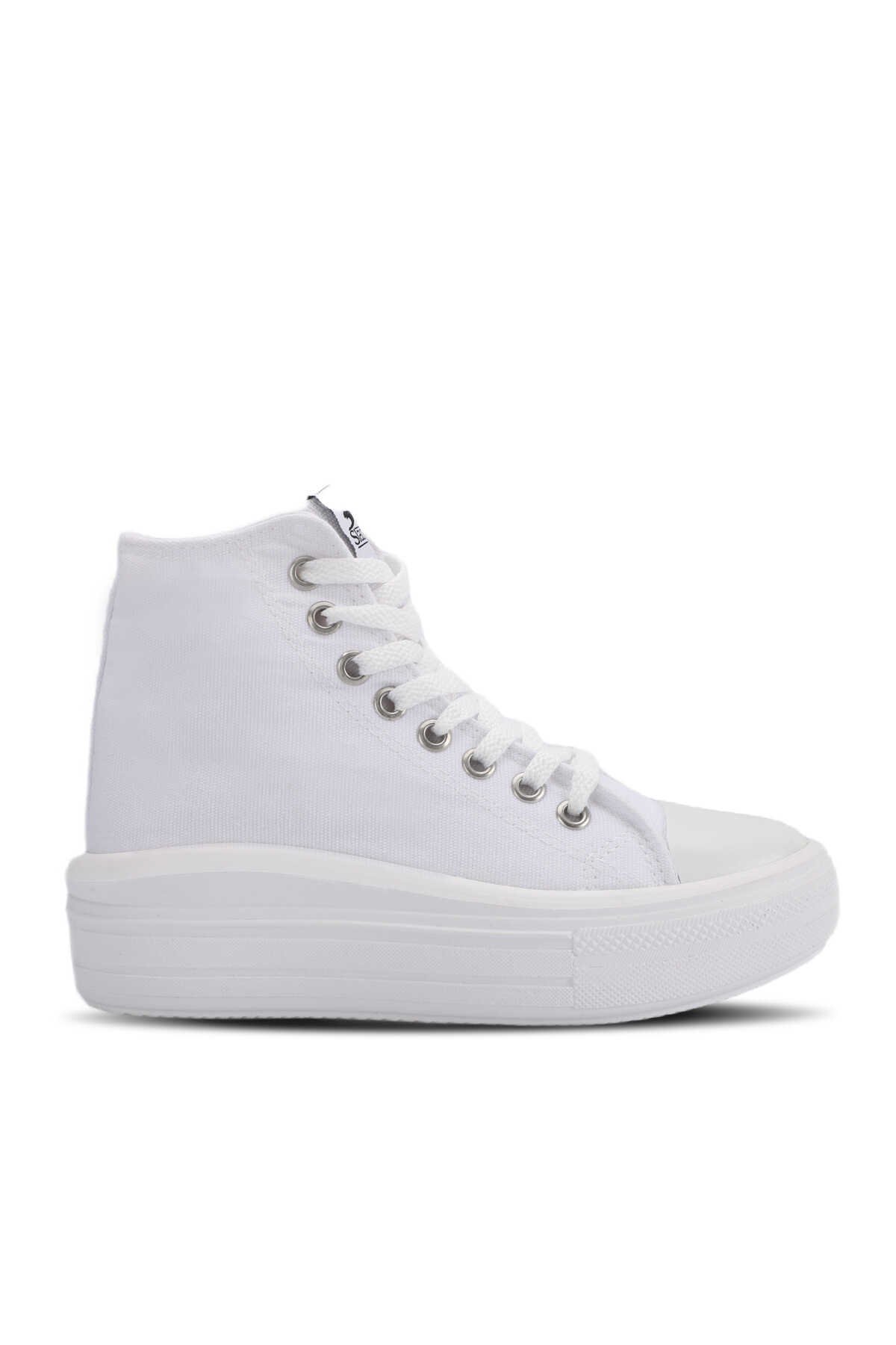 Slazenger - Slazenger SUN Sneaker Kadın Ayakkabı Beyaz