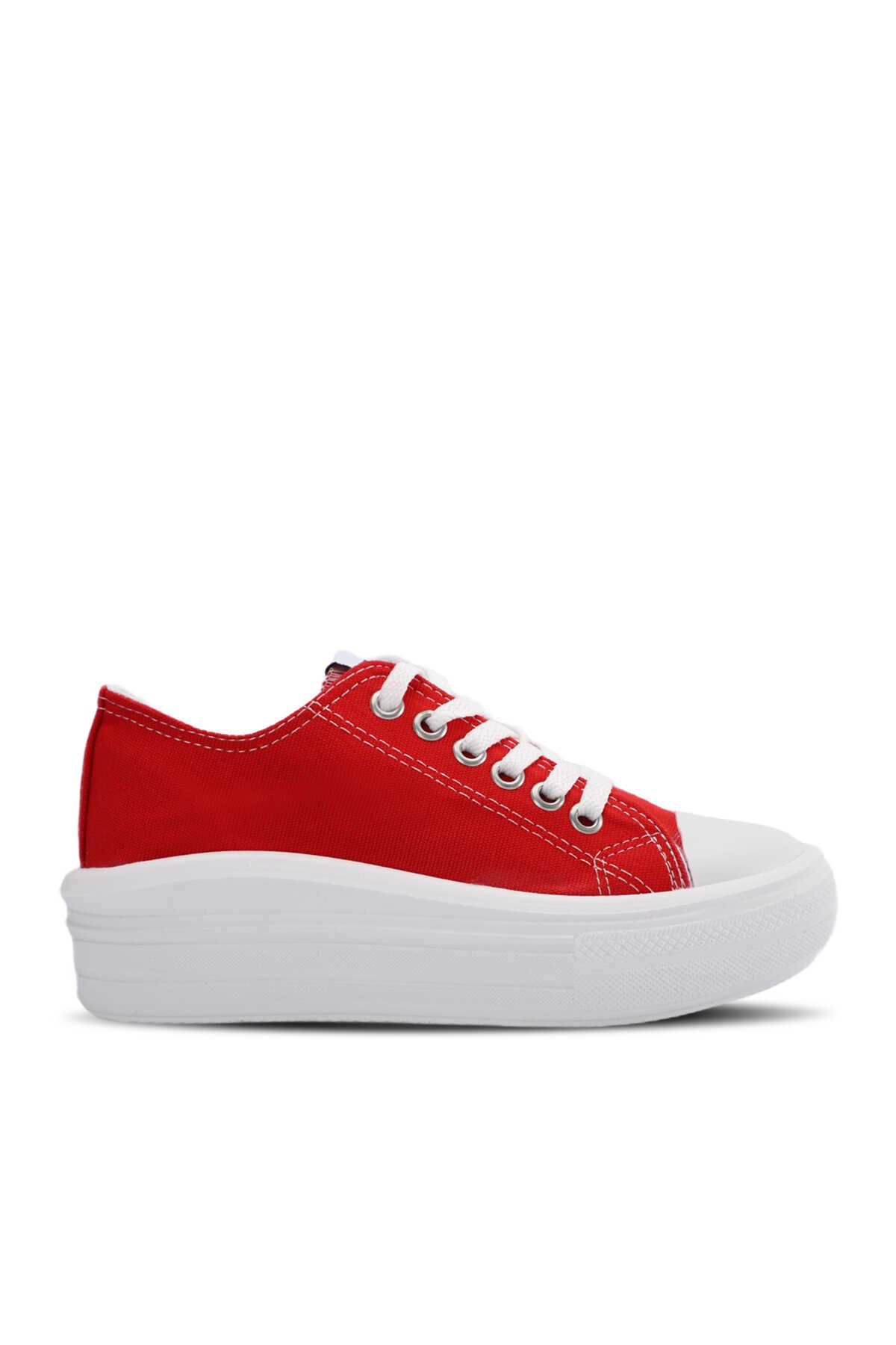 Slazenger - Slazenger SUN Sneaker Kadın Ayakkabı Kırmızı