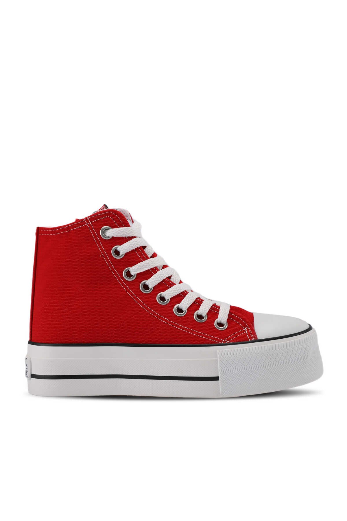 Slazenger - Slazenger SUPER HIGH I Sneaker Kadın Ayakkabı Kırmızı