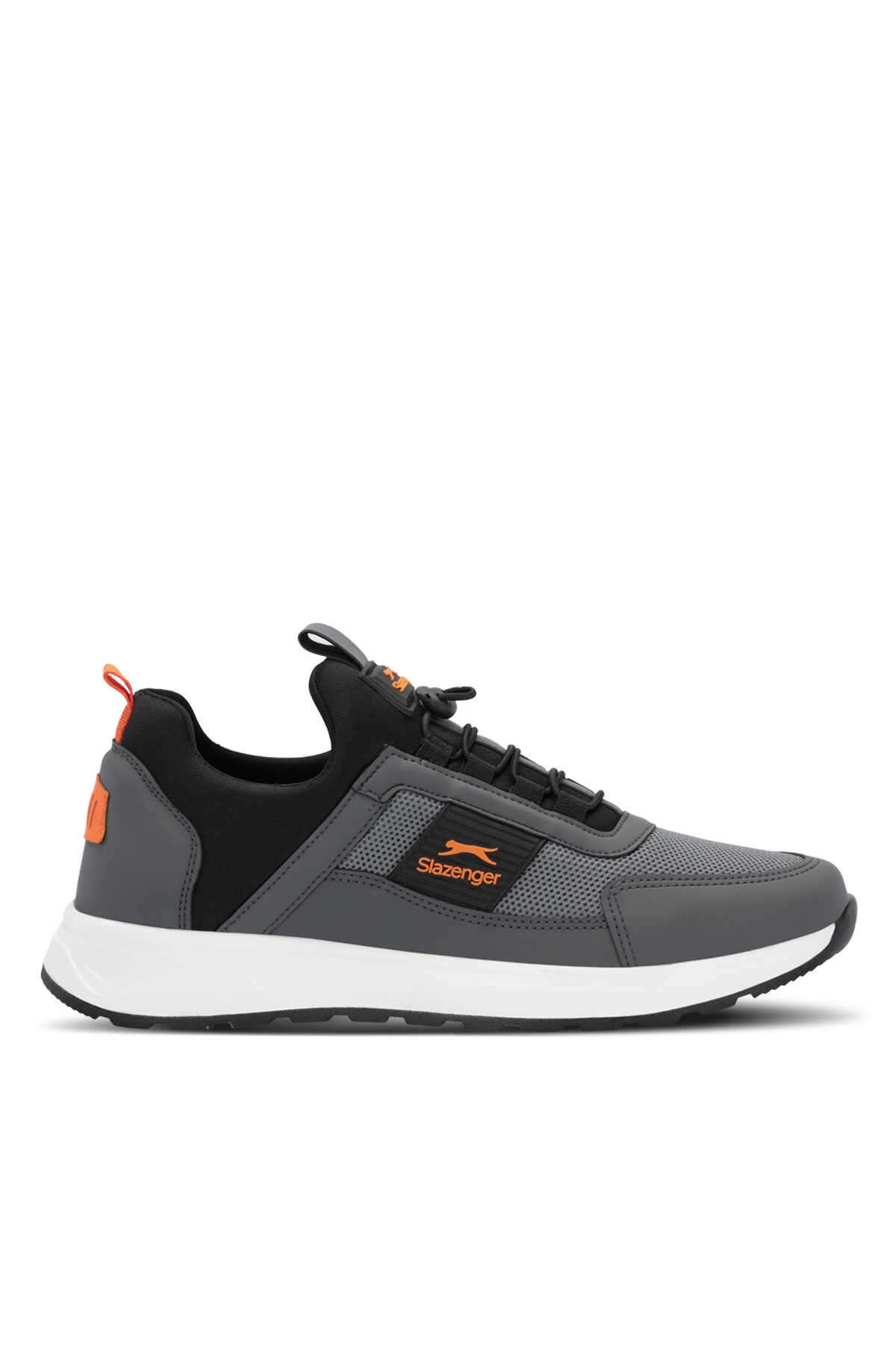 Slazenger - Slazenger TADDEO I Erkek Koyu Gri Sneaker