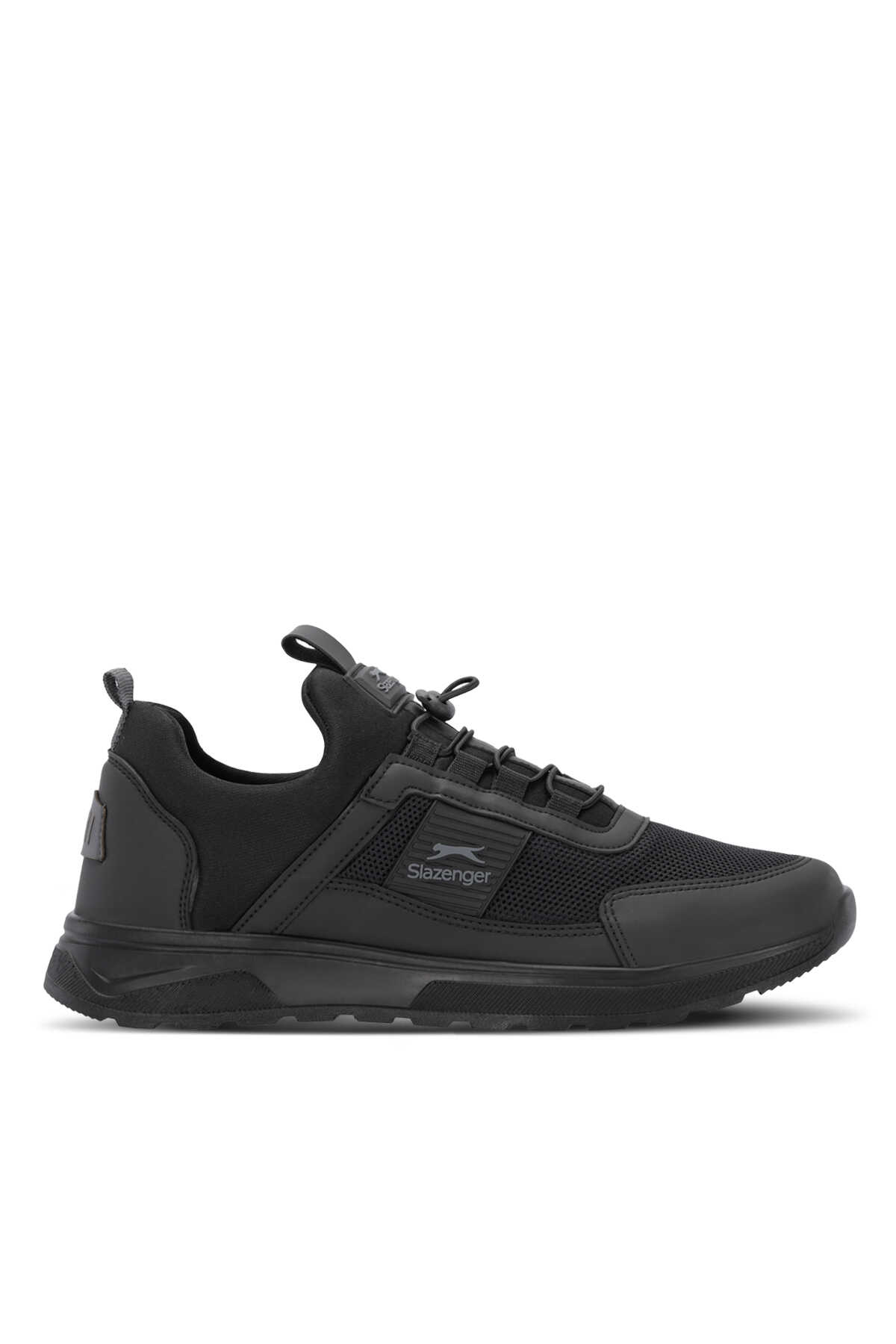 Slazenger - Slazenger TADDEO I Erkek Siyah / Siyah Sneaker
