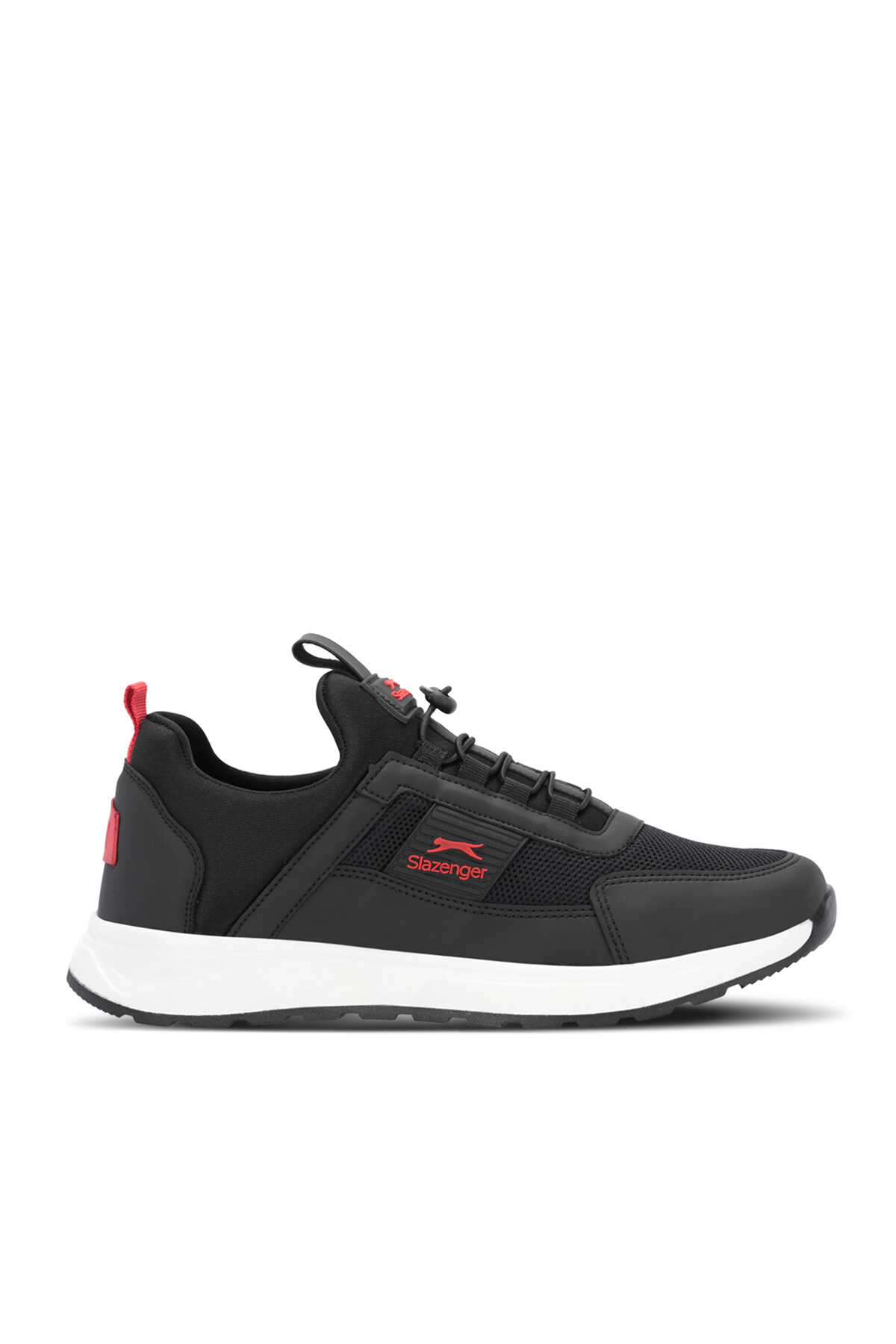 Slazenger - Slazenger TADDEO I Kadın Siyah / Kırmızı Sneaker