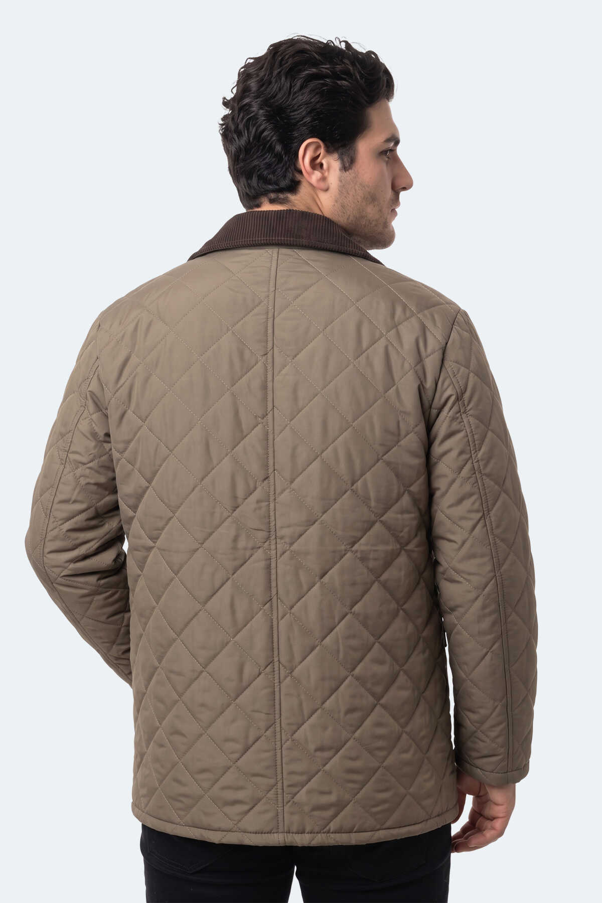 Slazenger TENSE Unisex Büyük Beden Haki Mont & Kaban - 7