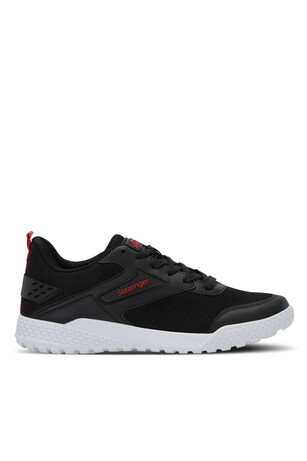 Slazenger TERANCE I Erkek Siyah / Kırmızı Sneaker