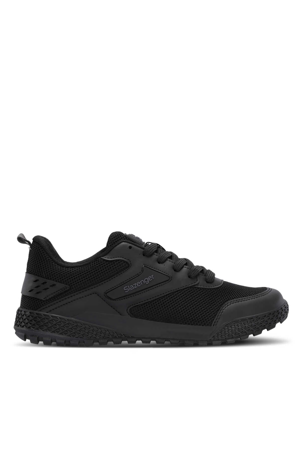 Slazenger - Slazenger TERANCE I Erkek Sneaker Ayakkabı Siyah / Siyah