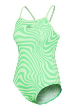 Slazenger - Slazenger Thinstrap Kadın Yüzücü Yeşil Mayo