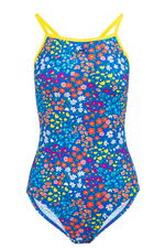 Slazenger - Slazenger Tie Back Kadın Yüzücü Çiçekli Mayo