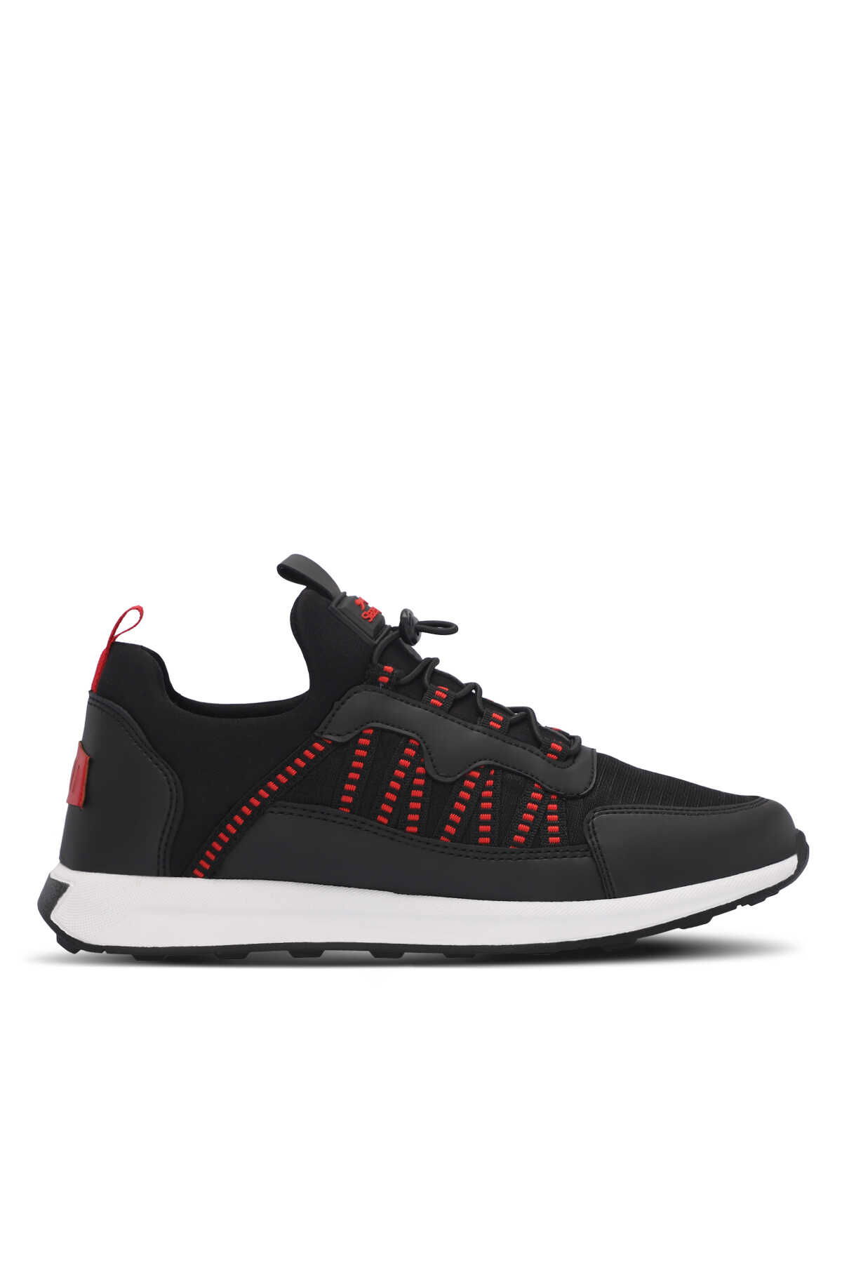 Slazenger - Slazenger TITAN I Erkek Sneaker Ayakkabı Siyah / Kırmızı