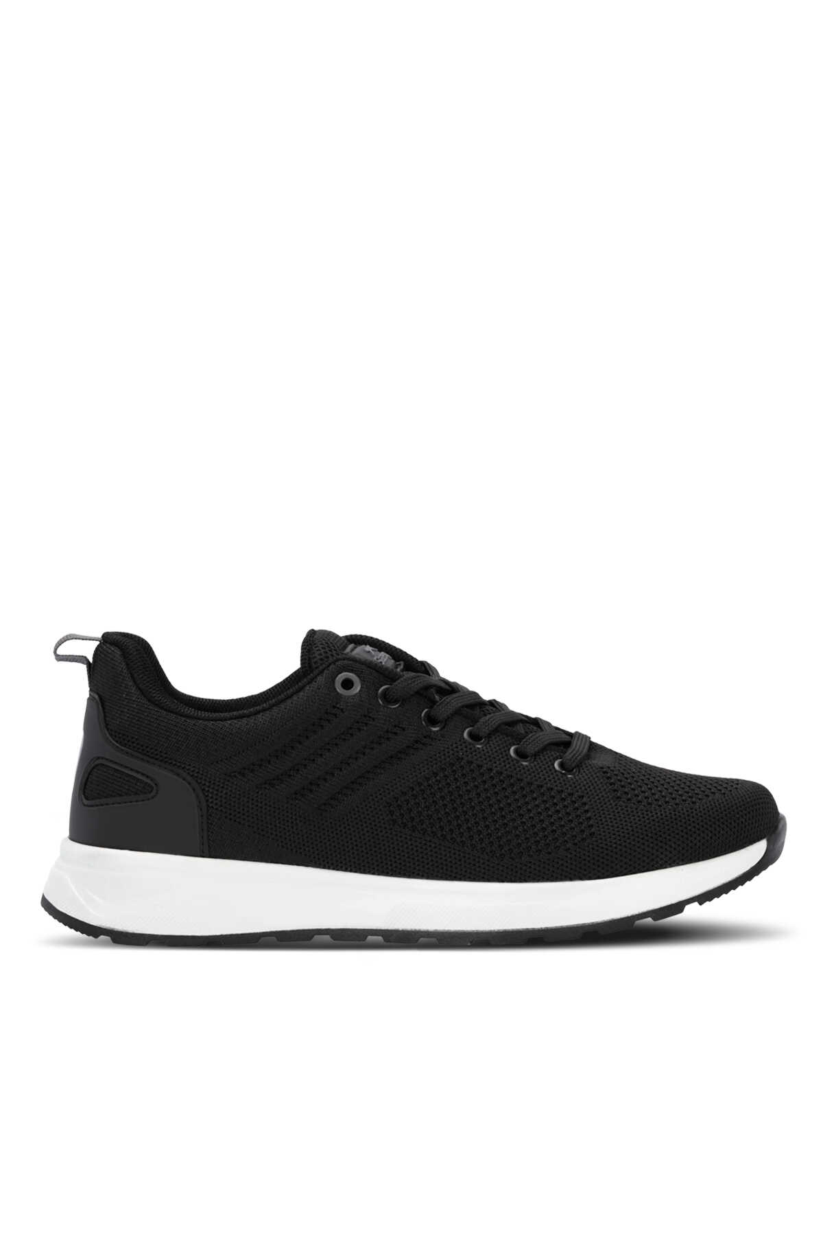 Slazenger - Slazenger TRIPS I Erkek Siyah / Beyaz Sneaker