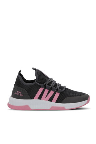 Slazenger TUESDAY I Kadın  Koyu Gri / Pembe Koşu & Yürüyüş Spor Ayakkabısı 