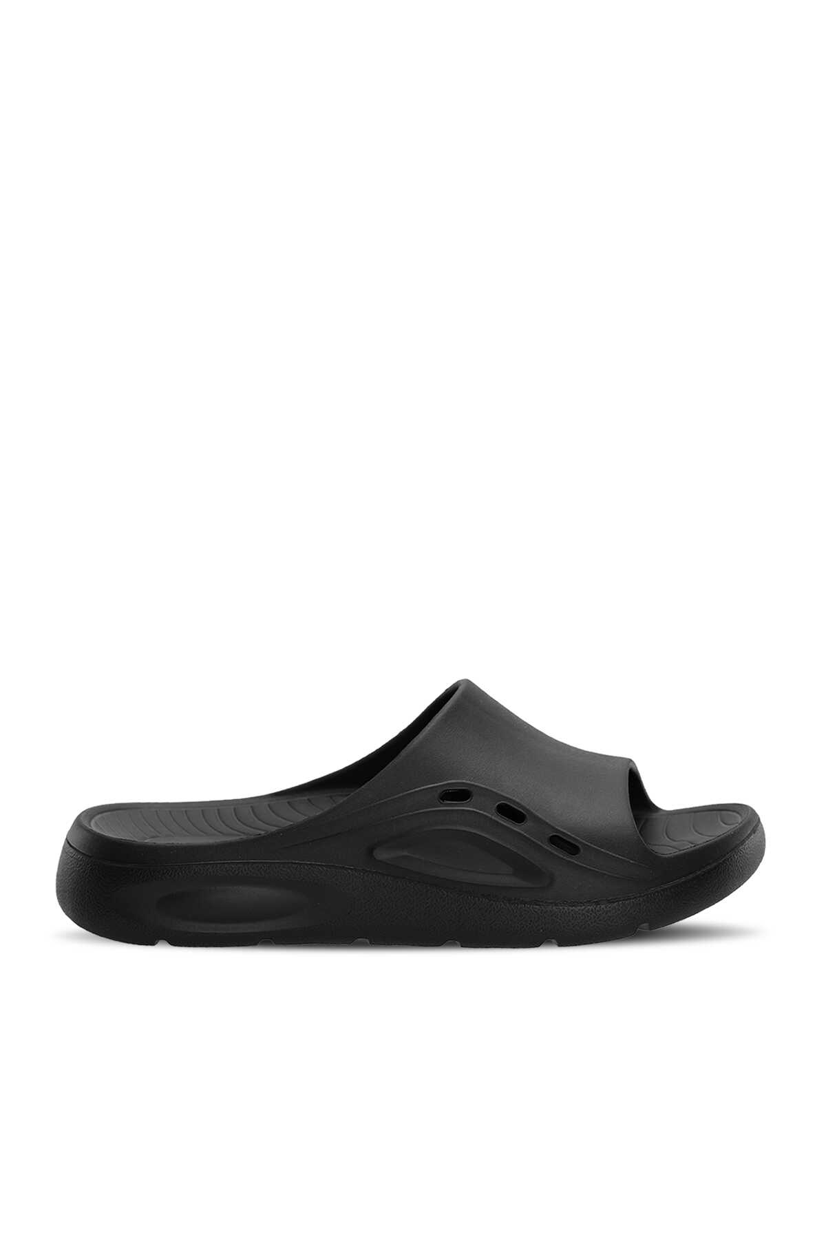 Slazenger - Slazenger TUNDRA I Kadın Siyah / Siyah Terlik