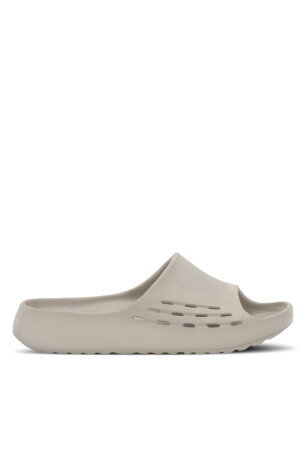 Slazenger TURBO I Erkek Sütlü Kahve Terlik