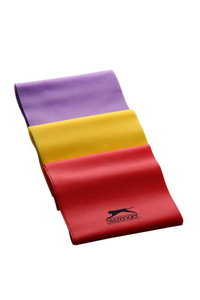 Slazenger - Slazenger Üçlü Açık Pilates Band Seti Unisex Çoklu Renk Pilates Aksesuarları