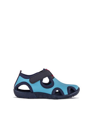 Slazenger UNNI Erkek Çocuk Cırt Cırtlı Turkuaz Sandalet