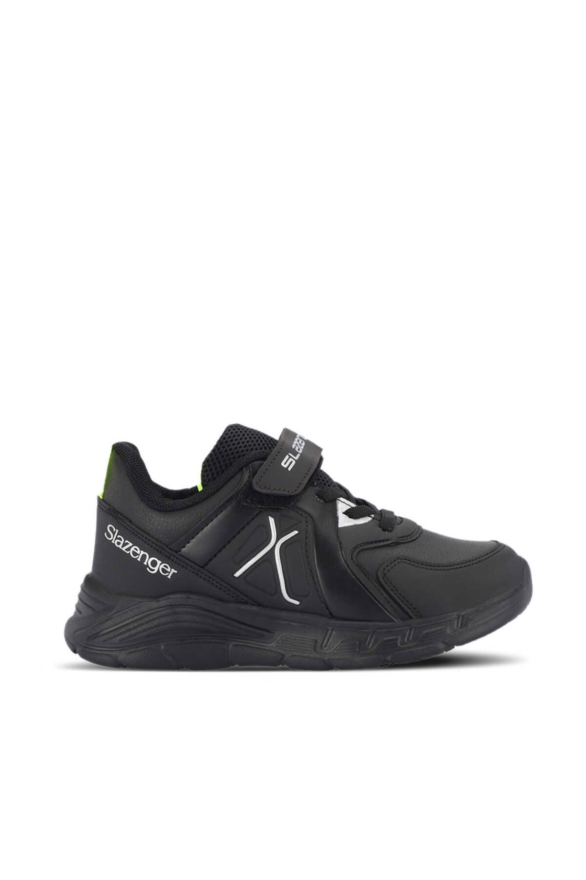 Slazenger - Slazenger VACATION I Sneaker Erkek Çocuk Ayakkabı Siyah / Siyah