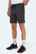 Slazenger - Slazenger VANO I Erkek Cepli Koyu Gri Şort Slazenger - Slazenger VANO I Erkek Cepli Koyu Gri Şort