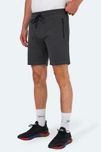 Slazenger - Slazenger VANO I Erkek Cepli Koyu Gri Şort Slazenger - Slazenger VANO I Erkek Cepli Koyu Gri Şort
