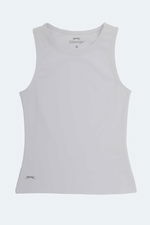 Slazenger - Slazenger VATIK I Kadın Slim Fit Beyaz Atlet Slazenger - Slazenger VATIK I Kadın Slim Fit Beyaz Atlet