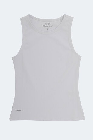 Slazenger VATIK I Kadın Slim Fit Beyaz Atlet