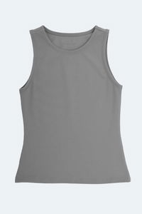 Slazenger - Slazenger VATIK I Kadın Slim Fit Gri Atlet