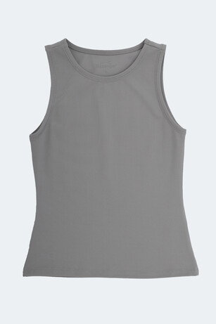 Slazenger VATIK I Kadın Slim Fit Gri Atlet