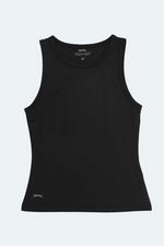 Slazenger - Slazenger VATIK I Kadın Slim Fit Siyah Atlet Slazenger - Slazenger VATIK I Kadın Slim Fit Siyah Atlet