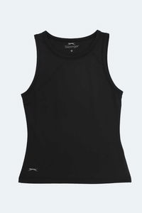 Slazenger - Slazenger VATIK I Kadın Slim Fit Siyah Atlet