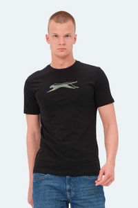 Slazenger - Slazenger VEDRAN KTN Erkek Siyah Tişört