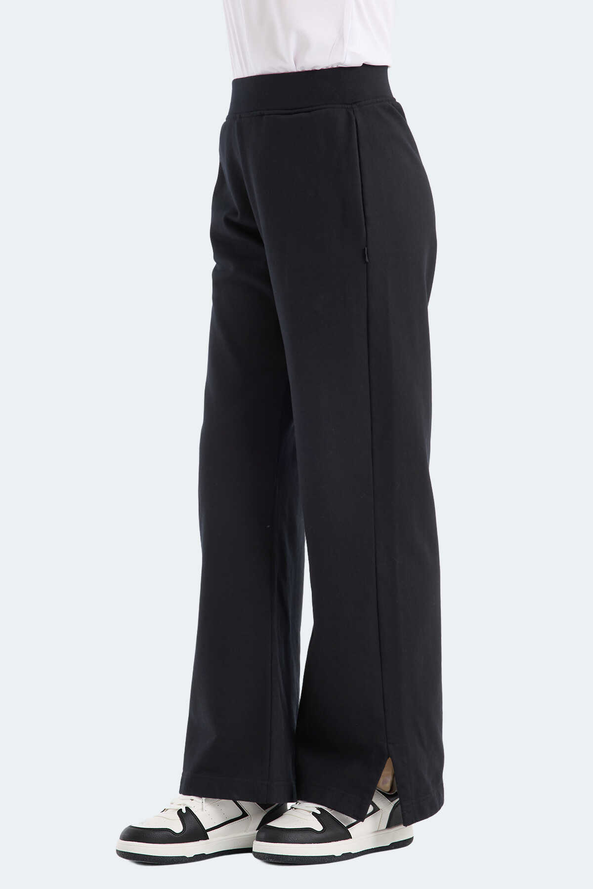Slazenger - Slazenger VEGETABLE Kadın Siyah Pantolon