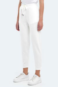 Slazenger - Slazenger VELAR I Kadın Cepli Ekru Eşofman Altı Slazenger - Slazenger VELAR I Kadın Cepli Ekru Eşofman Altı