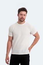 Slazenger - Slazenger VELVEL Erkek Beyaz Tişört Slazenger - Slazenger VELVEL Erkek Beyaz Tişört