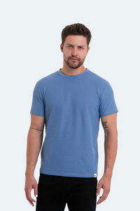 Slazenger - Slazenger VELVEL Erkek Mavi Tişört Slazenger - Slazenger VELVEL Erkek Mavi Tişört