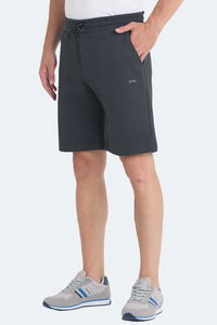 Slazenger - Slazenger VELVELA I Erkek Cepli Koyu Gri Şort Slazenger - Slazenger VELVELA I Erkek Cepli Koyu Gri Şort