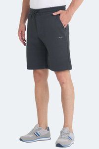 Slazenger - Slazenger VELVELA I Erkek Cepli Koyu Gri Şort