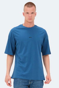 Slazenger - Slazenger VENETIA I Erkek Baskılı Oversıze Petrol Tişört Slazenger - Slazenger VENETIA I Erkek Baskılı Oversıze Petrol Tişört